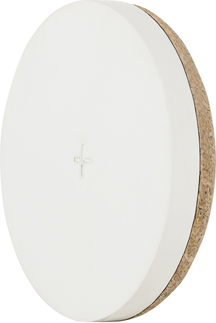 Tylt Puck Wireless Charging Pad - White